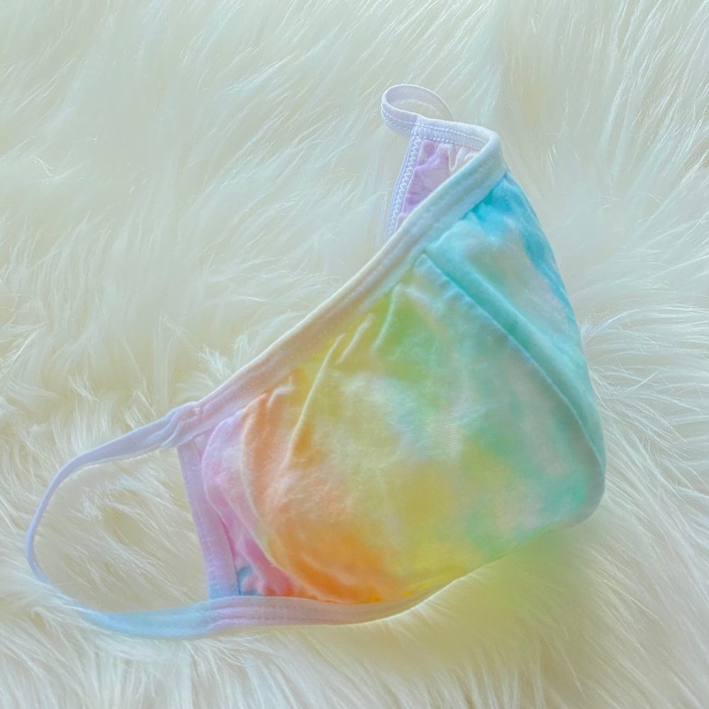 COPY - ORIGINAL Tie-Dye Pastel face mask.